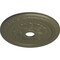 Ekena Millwork Palmetto Ceiling Medallion (Canopies up to 3 5/8"), 23 5/8"OD x 3 5/8"ID x 1 5/8"P, Painted Turtle CM23PMPTF - alternate 3